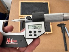 Usado, Micrômetro de ponto eletrônico Nuline 1600-6621 resolução 0-1", 0,00005" comprar usado  Enviando para Brazil