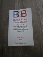 Bürgerliches gesetzbuch aufla gebraucht kaufen  Waiblingen