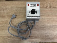 Titan fahrregler trafo gebraucht kaufen  Hamburg