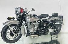 Franklin Mint Harley Davidson 1/10 Panhead bicicleta policial com caixa! Muito raro! Leia comprar usado  Enviando para Brazil
