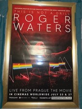 Cartaz teatral 27x40 s/s ROGER WATER THIS NOT A DRILL THE MOVIE em Praga comprar usado  Enviando para Brazil