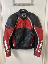 Vanucci leather motorcycle for sale  STOWMARKET
