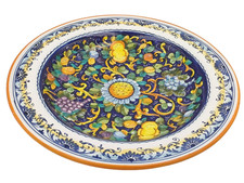 Piatto maiolica parete usato  Caravaggio