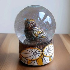 Owl snow globe for sale  TELFORD
