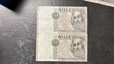 Lotto banconote 1000 usato  Venegono Superiore