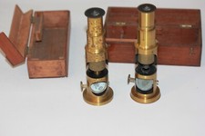 Microscopes laiton coffret d'occasion  Bordeaux-