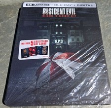 NEW Resident Evil Welcome to Raccoon City 2021 4k & Blu Ray NO Digital steelbook comprar usado  Enviando para Brazil
