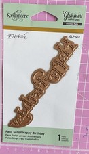 Spellbinders faux script for sale  WATERLOOVILLE