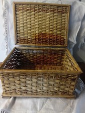 Vintage wicker basket for sale  CARMARTHEN