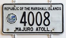 Placa de licença 1996-'02 República das Ilhas Marshall Atol Majuro ++ Muito bom estado-Ex Perfeito estado comprar usado  Enviando para Brazil