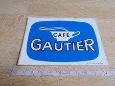 Autocollant café gautier d'occasion  Toulon-