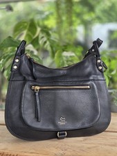 Radley black leather for sale  STOKE-ON-TRENT