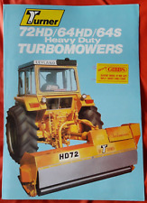 Turner 72hd 64hd for sale  LONDON