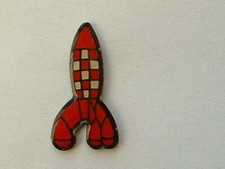 Tintin rocket pin d'occasion  Expédié en Belgium