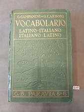 Vocabolario latino italiano usato  Campolongo Tapogliano