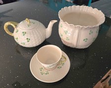 belleek shamrocks barrel pot for sale belleek shamrocks barrel pot for sale Peoria