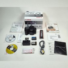 Câmera Digital SLR Canon EOS 20D 8.2 MP, Preta (Somente o Corpo) CIB Completa na Caixa comprar usado  Enviando para Brazil