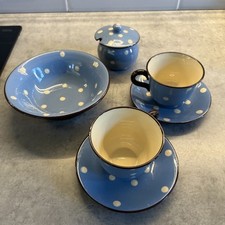Babbacombe pottery blue for sale  LEICESTER