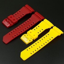 Pulseira de 16 mm para Casio G-Shock GA-400-1A/1B GBA-400 pulseira de relógio de resina azul comprar usado Pulseira de 16 mm para Casio G-Shock GA-400-1A/1B GBA-400 pulseira de relógio de resina azul comprar usado  Enviando para Brazil