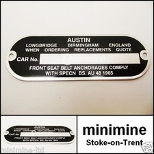 Classic mini chassis for sale  STOKE-ON-TRENT