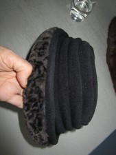Fleece webpelz leopardenlook gebraucht kaufen  Hallbergmoos