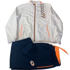 Lotto tracksuit white for sale  UK