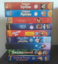 Lotto vhs cartoni usato  Rancio Valcuvia