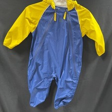 Terno MEC Heritage Newt tamanho 3 criança azul amarelo capa de chuva com zíper completo canadense, usado comprar usado  Enviando para Brazil