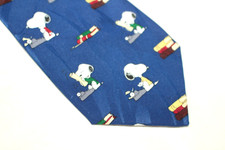 Cravatta peanuts snoopy usato  Massa di Somma