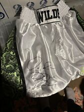 Signed deontay wilder for sale  HIGH WYCOMBE