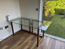 Habitat glass table for sale  MILNTHORPE