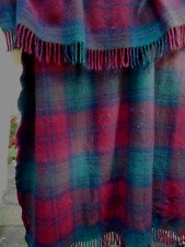 Tartan picnic blanket for sale  MATLOCK