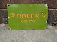 Rolex enamel sign for sale  SCARBOROUGH