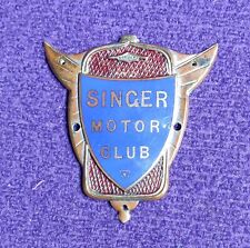 Singer motor club for sale  WEST MOLESEY