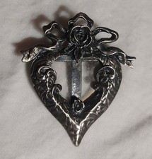Vtg pewter floral for sale  Moatsville