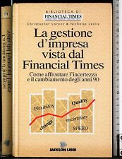 Gestione impresa vista usato  Ariccia