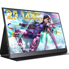 UPERFECT Przenośny monitor 17,3 cala 144Hz 2K Przenośny monitor 100% sRGB z/VESA na sprzedaż  Wysyłka do Poland