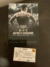 Ricky hatton boxing for sale  BOURNEMOUTH