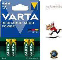 Pile ricaricabili batterie usato  Aversa
