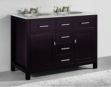Espresso double vanity for sale  Santa Fe Springs