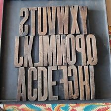 Wooden letterpress printing for sale  LONDON