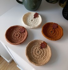 Homemade crochet coasters for sale  SHEFFIELD