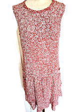 Robe imprimee rouge d'occasion  Flers
