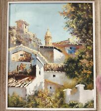 Tableau huile toile d'occasion  Beauvais