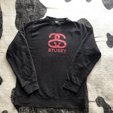 Vintage stussy sweatshirt for sale  PLYMOUTH