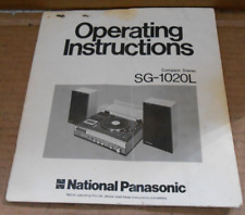 Vintage panasonic 1020l for sale  LANCASTER