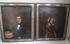 Antique pair folk for sale  Topanga