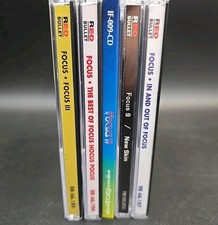 Focus 5 CD Lot - Focus II, III, 9, In And Out Of, Best Of Hocus Pocus  comprar usado  Enviando para Brazil