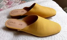 Clarks ladies yellow for sale  NEWENT