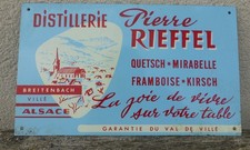 Plaque publicitaire distilleri d'occasion  Dompaire